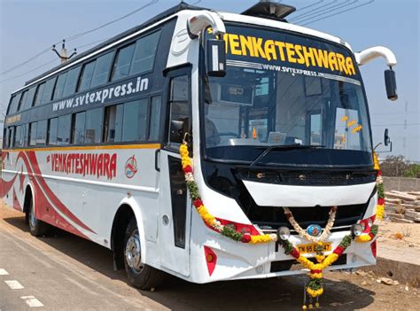 Online bus ticket booking : Sri Venkateshwara Travels.